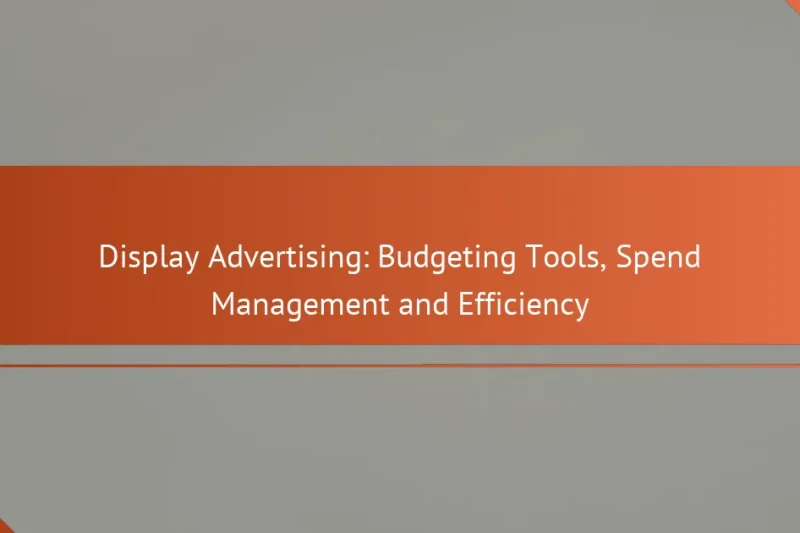 Медийная реклама: инструменты бюджетирования, управление расходами и эффективность