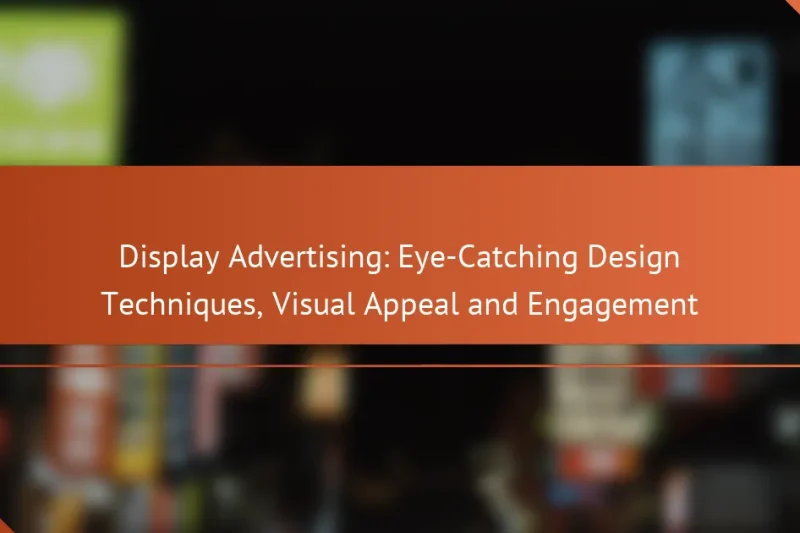 Дисплейная реклама: приемы привлекательного дизайна, визуальная привлекательность и вовлеченность