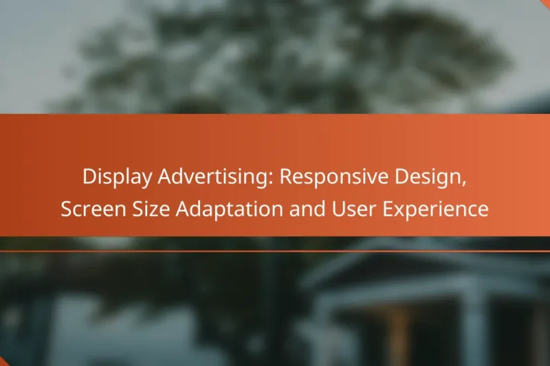 Display Advertising: Адаптивный дизайн, адаптация под размер экрана и пользовательский опыт