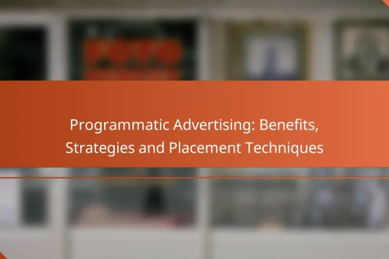 Программная реклама: преимущества, стратегии и методы размещения